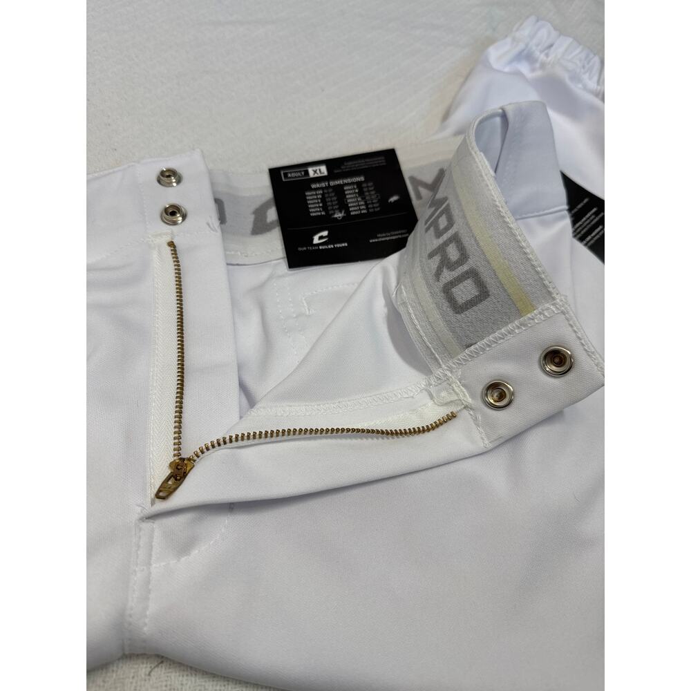 Champro Adult XL White Knicker Baseball Pants NWT 40-42 Waist - Picture 11 of 14